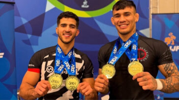 WhatsApp Image 2024 11 25 at 17.53.06 VF Comunica Matheus Gabriel and Francisco Lo raises Checkmat at the IBJJF Waco Open