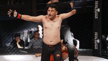 WhatsApp Image 2024 12 16 at 17.57.33 VF Comunica Atleta com má formação congênita no braço esquerdo vence luta de MMA por nocaute