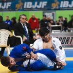 Diego Pato quer revanche contra Mikey Musumeci: "Posso lutar em qualquer evento" 11 Mikey Musumeci em duelo contra Diego Pato de kimono, no Europeu 2020. Foto: VF Comunica