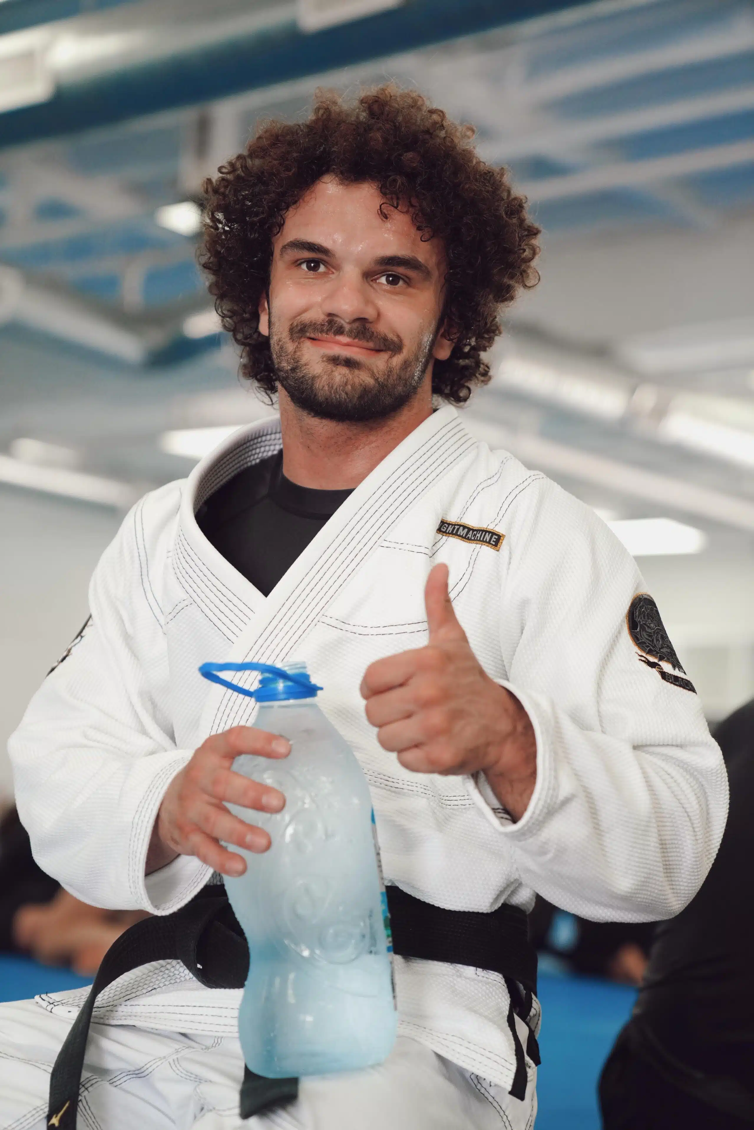 Rafael Silveira é faixa-preta de Jiu-Jitsu e uma das estrelas da nova geração da Atos
