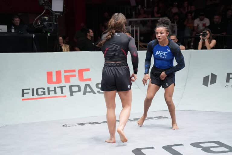 DSC01465 VF Comunica Cássia Moura, 20 anos, pode ser a primeira campeã de duas categorias do UFC BJJ