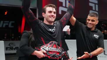 Andrew Tackett manteve o cinturão do UFC BJJ