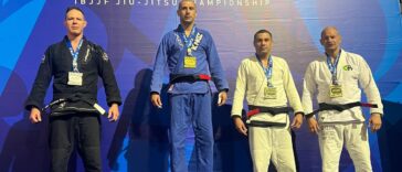 Felipe Souza é faixa-preta e um competidor assíduo de Jiu-Jitsu