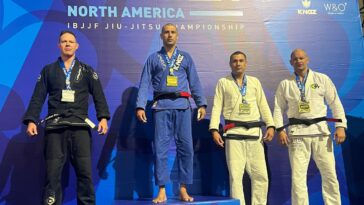 Felipe Souza é faixa-preta e um competidor assíduo de Jiu-Jitsu