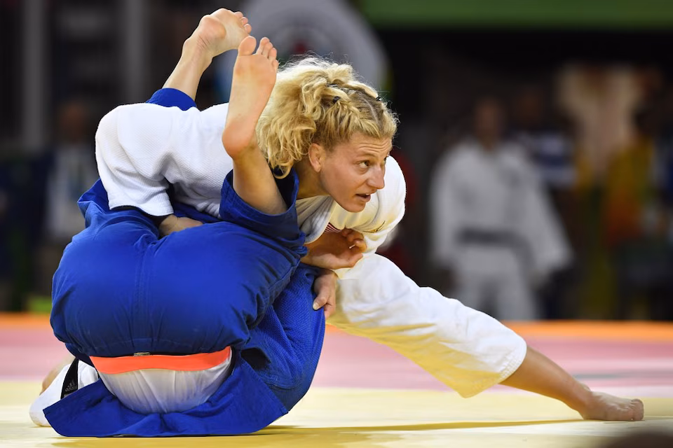 A campeã Kayla Harrison foi uma das maiores estrelas do judo.