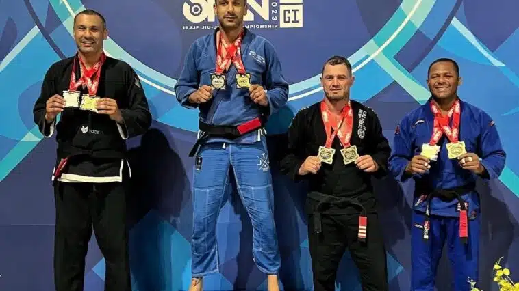 Felipe Oliveira é um assíduo competidor de Jiu-Jitsu