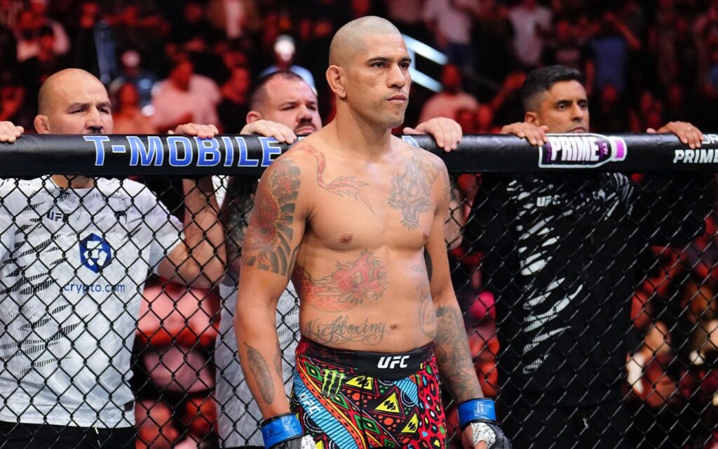 Alex Pereira expects Pavlovich to wrestle, Adesanya objects 1 Alex Pereira in the Octagon before his fight against Magomed Ankalaev at UFC 320 in Las Vegas