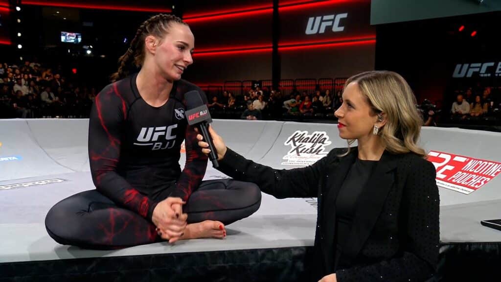 Ffion Davies quer revanche com Cássia Moura no UFC BJJ