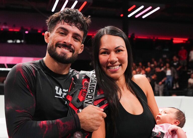 renato canuto raquel canuto cinturao ufc bjj 12 capa VF Comunica Raquel Canuto celebra cinturão de Renato no UFC BJJ depois de duas derrotas do casal em disputas de título: “A terceira é a da sorte”