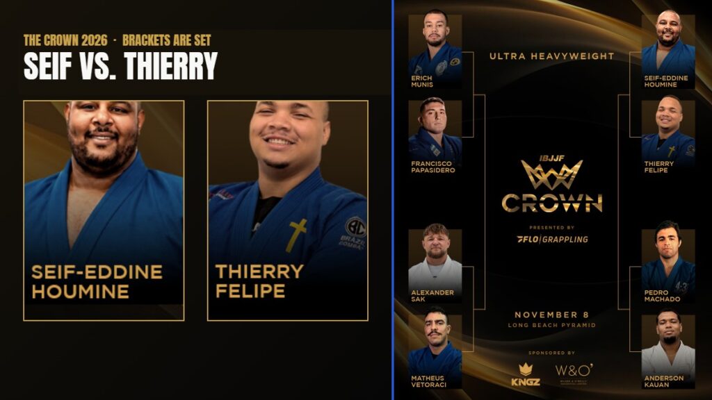 Mica Galvão draws Leleo Souza in his Crown 2026 debut