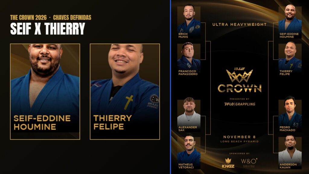 Mica Galvão estreia contra Leleo Souza no The Crown 2026
