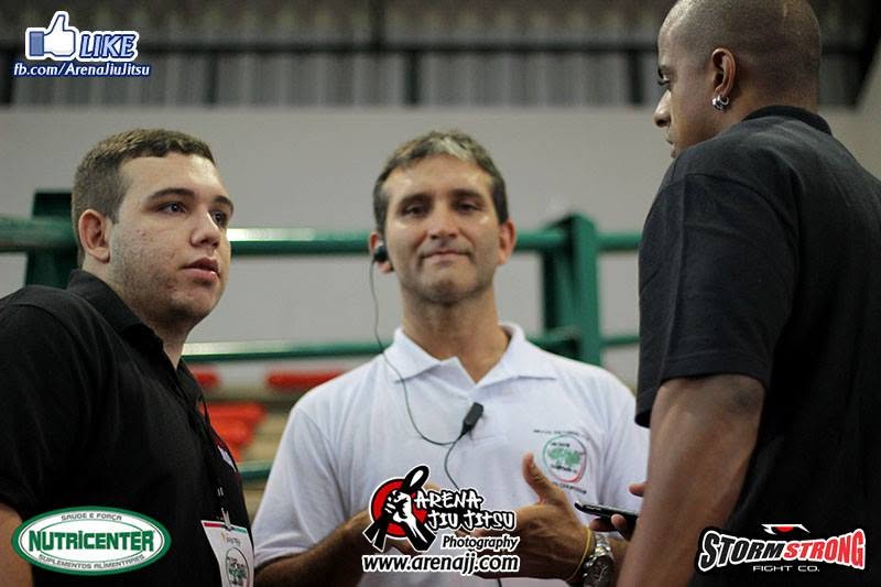Vitor Freitas, credenciado, na cobertura da seletiva do World Pro de Abu Dhabi em Gramado, em 2015